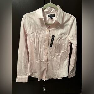 Banana Republic Light Pink Button Down Shirt Size 10P